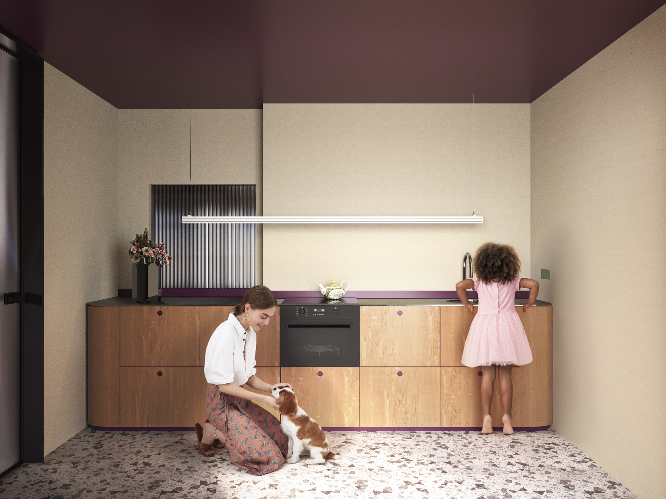 fotogrammi — zona pranzo e ingresso